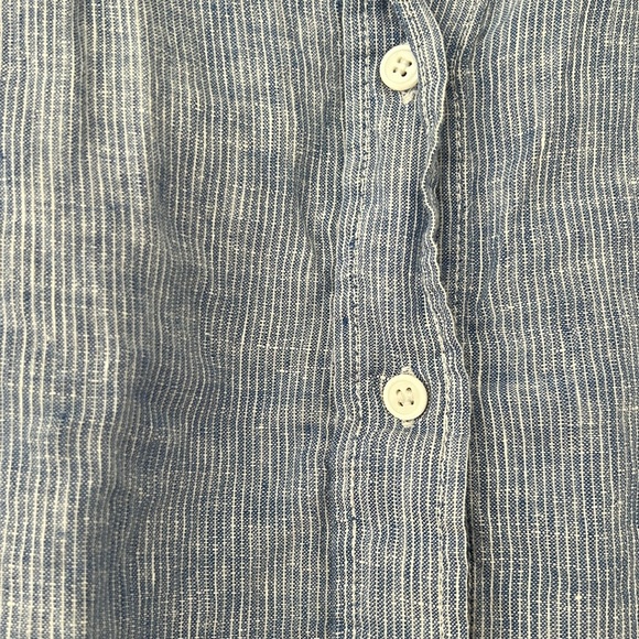 Zara Linen Button Down - Picture 2 of 2